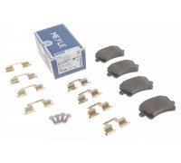 Гальмівні колодки задні Volkswagen Passat B6 / Фольксваген Пассат Б6 2005-2010 0252448317PD MEYLE (Німеччина)