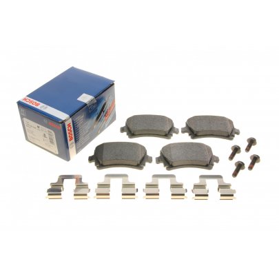 Тормозные колодки задние (55.8мм) Volkswagen Passat B6 / Фольксваген Пассат Б6 2005-2010 0986494595 BOSCH (Германия)