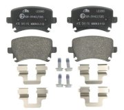 Тормозные колодки задние (56мм) Volkswagen Passat B6 / Фольксваген Пассат Б6 2005-2010 13.0470-2880.2 ATE (Германия)