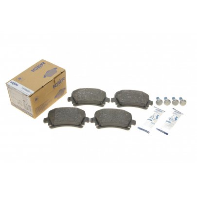 Гальмівні колодки задні Volkswagen Passat B6 / Фольксваген Пассат Б6 2005-2010 181600-703 ICER (Іспанія)