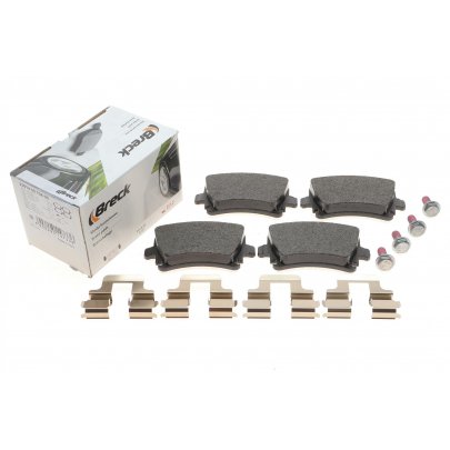 Гальмівні колодки задні Volkswagen Passat B6 / Фольксваген Пассат Б6 2005-2010 239140070400 BRECK (Польща)