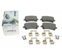 Тормозные колодки задние Volkswagen Passat B6 / Фольксваген Пассат Б6 2005-2010 244830070410 BRECK (Польша)