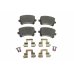 Гальмівні колодки задні Volkswagen Passat B6 / Фольксваген Пассат Б6 2005-2010 244830070410 BRECK (Польща) - Фото №2