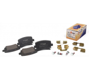 Гальмівні колодки задні Volkswagen Passat B6 / Фольксваген Пассат Б6 2005-2010 3698001 AUTOTECHTEILE (Німеччина)