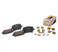 Гальмівні колодки задні Volkswagen Passat B6 / Фольксваген Пассат Б6 2005-2010 3698001 AUTOTECHTEILE (Німеччина)