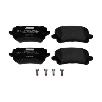 Тормозные колодки задние Volkswagen Passat B6 / Фольксваген Пассат Б6 2005-2010 573667J JURID (Германия)