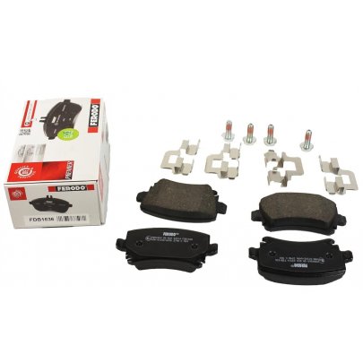 Гальмівні колодки задні Volkswagen Passat B6 / Фольксваген Пассат Б6 2005-2010 FDB1636 FERODO (Великобританія)