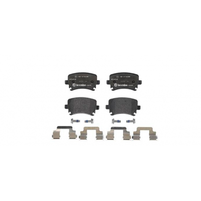 Гальмівні колодки задні Volkswagen Passat B6 / Фольксваген Пассат Б6 2005-2010 P85095 BREMBO (Італія)