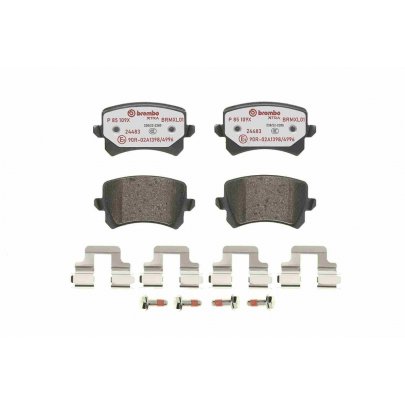 Тормозные колодки задние Volkswagen Passat B6 / Фольксваген Пассат Б6 2005-2010 P85109X BREMBO (Италия)