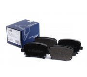 Гальмівні колодки задні Volkswagen Passat B6 / Фольксваген Пассат Б6 2005-2010 TX13-95 TOMEX (Польща)