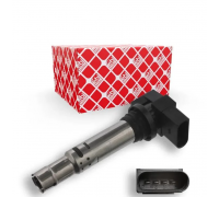 Котушка запалювання Volkswagen Tiguan / Фольксваген Тігуан 1.4 (бензин) 2007-2016 22038 FEBI (Німеччина)