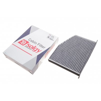 Фільтр салону (вугільний) Volkswagen Tiguan / Фольксваген Тігуан 2007-2016 104038 SOLGY (Іспанія)