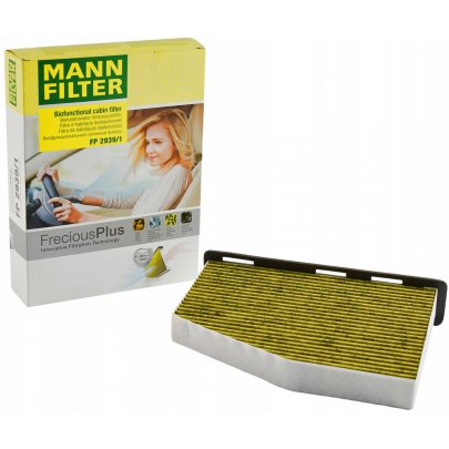 Фільтр салону (антиалергічний) Volkswagen Tiguan / Фольксваген Тігуан 2007-2016 FP2939/1 MANN (Німеччина)