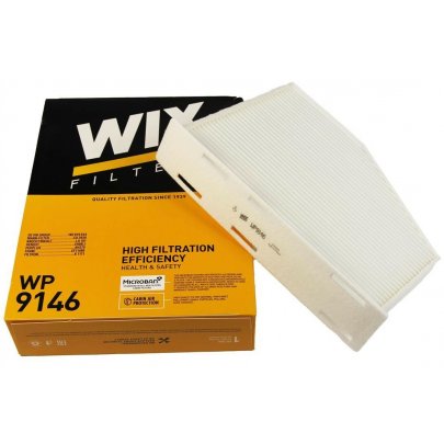 Фільтр салону Volkswagen Tiguan / Фольксваген Тігуан 2007-2016 WP9146 WIX (Польща)