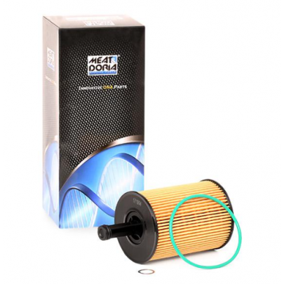 Масляний фільтр (висота 141мм) Volkswagen Tiguan / Фольксваген Тігуан 2.0TDI 2007-2016 14028 MEAT and DORIA (Італія)