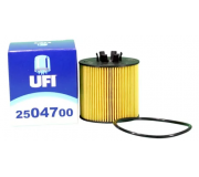 Масляный фильтр (высота 61мм) Volkswagen Tiguan / Фольксваген Тигуан 1.4 (бензин) 2007-2016 25.047.00 UFI (Италия)