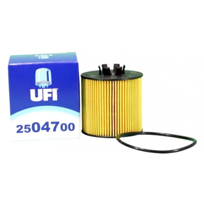 Масляный фильтр (высота 61мм) Volkswagen Tiguan / Фольксваген Тигуан 1.4 (бензин) 2007-2016 25.047.00 UFI (Италия)