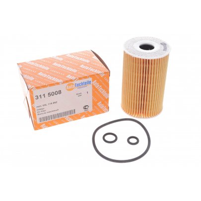 Масляный фильтр (высота 101мм) Volkswagen Tiguan / Фольксваген Тигуан 2.0TDI 2007-2016 3115008 AUTOTECHTEILE (Германия)