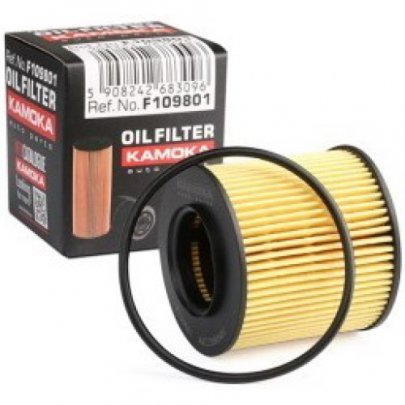 Масляный фильтр (высота 61мм) Volkswagen Tiguan / Фольксваген Тигуан 1.4 (бензин) 2007-2016 F109801 KAMOKA (Польша)