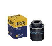 Масляный фильтр (высота 93мм) Volkswagen Tiguan / Фольксваген Тигуан 1.4 (бензин) 2007-2016 H312W01 HENGST (Германия)