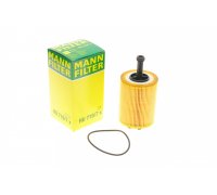 Масляный фильтр (высота 141мм) Volkswagen Tiguan / Фольксваген Тигуан 2.0TDI 2007-2016 HU719/7X MANN (Германия)