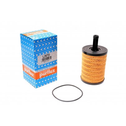 Масляний фільтр (висота 141мм) Volkswagen Tiguan / Фольксваген Тігуан 2.0TDI 2007-2016 L267D PURFLUX (Франція)