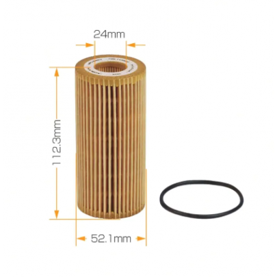Масляний фільтр (висота 112мм) Volkswagen Tiguan / Фольксваген Тігуан 2.0 (бензин) 2007-2016 MFC-E497 Masuma (Японія)