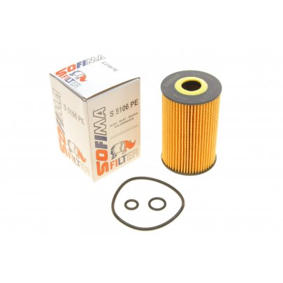 Масляный фильтр (высота 101мм) Volkswagen Tiguan / Фольксваген Тигуан 2.0TDI 2007-2016 S5106PE SOFIMA (Испания)