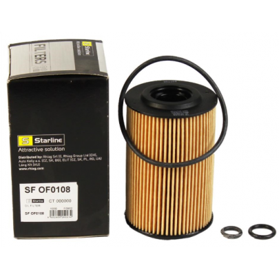 Масляный фильтр (высота 101мм) Volkswagen Tiguan / Фольксваген Тигуан 2.0TDI 2007-2016 SFOF0108 STARLINE (Чехия)