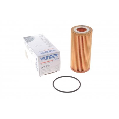 Масляний фільтр (висота 112мм) Volkswagen Tiguan / Фольксваген Тігуан 2.0 (бензин) 2007-2016 WY-124 WUNDER (Туреччина)