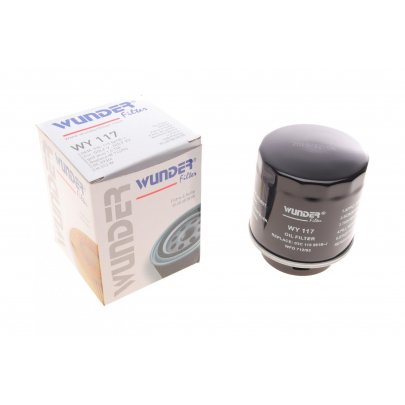 Масляный фильтр (высота 93мм) Volkswagen Tiguan / Фольксваген Тигуан 1.4 (бензин) 2007-2016 WY117 WUNDER (Турция)
