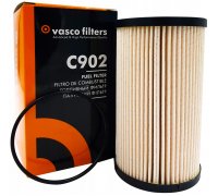 Паливний фільтр (D=79мм) Volkswagen Tiguan / Фольксваген Тігуан 2.0TDI 2007-2016 C902 Vasco (Польща)