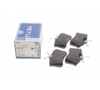 Гальмівні колодки задні (без датчика, 87x53x17) Volkswagen Tiguan / Фольксваген Тігуан 2007-2016 0252096115 MEYLE (Німеччина)