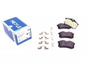 Тормозные колодки задние (без датчика, 87x53x17) Volkswagen Tiguan / Фольксваген Тигуан 2007-2016 0252096115PD MEYLE (Германия)