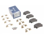 Тормозные колодки задние (без датчика, 105.5x56x17) Volkswagen Tiguan / Фольксваген Тигуан 2007-2016 0252448317PD MEYLE (Германия)