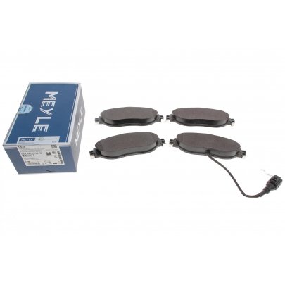 Тормозные колодки передние (с датчиком, 175.2x69.6x19.8) Volkswagen Tiguan / Фольксваген Тигуан 2007-2016 0252511720/W MEYLE (Германия)