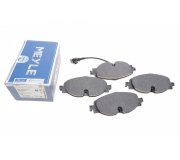 Гальмівні колодки передні (з датчиком, 160x65x20) Volkswagen Tiguan / Фольксваген Тігуан 2007-2016 0252568320 MEYLE (Німеччина)