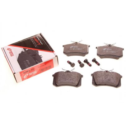 Гальмівні колодки задні (без датчика, 87x53x17) Volkswagen Tiguan / Фольксваген Тігуан 2007-2016 0263.10 Remsa (Іспанія)