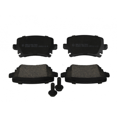 Гальмівні колодки задні (без датчика, 105.5x56x17) Volkswagen Tiguan / Фольксваген Тігуан 2007-2016 05P1219 LPR (Італія)