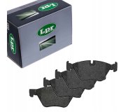 Гальмівні колодки задні (без датчика, 105.5x56x17) Volkswagen Sharan 2 / Фольксваген Шаран 2 2010-2022 05P1390 LPR (Італія)