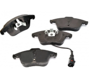 Гальмівні колодки передні (з датчиком, 155.2x72x19.8) Volkswagen Tiguan / Фольксваген Тігуан 2007-2016 05P1392 LPR (Італія)