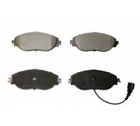 Гальмівні колодки передні (з датчиком, 175.2x69.6x19.8) Volkswagen Tiguan / Фольксваген Тігуан 2007-2016 05P1734 LPR (Італія)