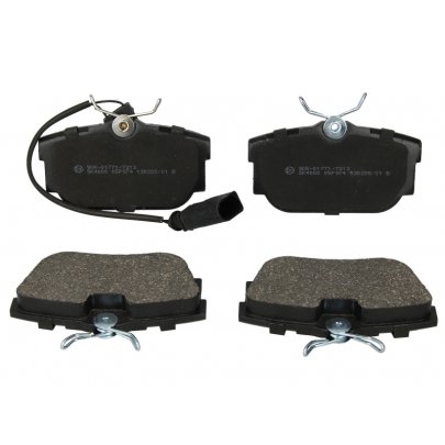 Гальмівні колодки задні (з датчиком, 87x53x17) Volkswagen Tiguan / Фольксваген Тігуан 2007-2016 05P974 LPR (Італія)