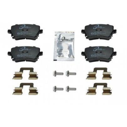 Гальмівні колодки задні (без датчика, 105.5x56x17) Volkswagen Tiguan / Фольксваген Тігуан 2007-2016 07.35.138 TRUCKTEC (Німеччина)