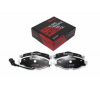 Гальмівні колодки передні (з датчиком, 160x65x20) Volkswagen Tiguan / Фольксваген Тігуан 2007-2016 07.B314.93 BREMBO (Італія)