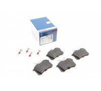 Гальмівні колодки задні (без датчика, 87x53x17) Volkswagen Tiguan / Фольксваген Тігуан 2007-2016 0986461769 BOSCH (Німеччина)