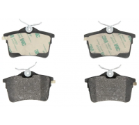 Гальмівні колодки задні (без датчика, 105.5x56x17) Volkswagen Tiguan / Фольксваген Тігуан 2007-2016 0986494304 BOSCH (Німеччина)