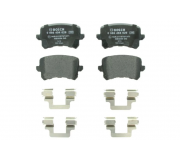 Гальмівні колодки задні (без датчика, 105.5x56x17) Volkswagen Sharan 2 / Фольксваген Шаран 2 2010-2022 0986494626 BOSCH (Німеччина)