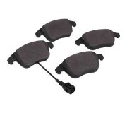 Гальмівні колодки передні (з датчиком, 155.2x72x19.8) Volkswagen Tiguan / Фольксваген Тігуан 2007-2016 1163609610 JP GROUP (Данія)