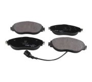 Гальмівні колодки передні (з датчиком, 175.2x69.6x19.8) Volkswagen Tiguan / Фольксваген Тігуан 2007-2016 1163613310 JP GROUP (Данія)